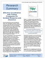 Effective Coordination with Towing Companies for Incident Response and Clearance Summary