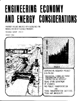 Engineering Economy and Energy Considerations Pavement Failure Analysis with Guidelines for Rehabilitation of Flexible Pavements