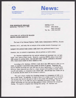 NHTSA News Releases FebruaryMarch 1995