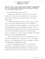 Under Secretary of Transportation James M Beggs JuneJuly 1969