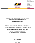 Design and Demonstration of an ArterialFriendly Local Ramp Metering Control System