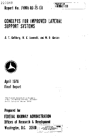 Concepts for Improved Lateral Support Systems