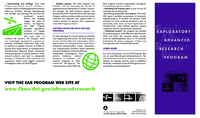 Exploratory Advanced Research Program Brochure 2014