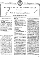 Part 400 Regulation Of The Administrator Organization And Functions