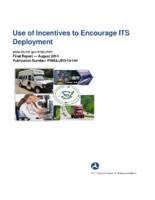 Use of incentives to encourage ITS deployment