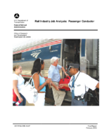 Rail industry job analysis  passenger conductor