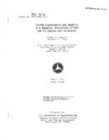 System requirements and benefits of a terminal information system for the Kansas City railroads