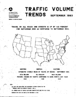 Traffic Volume Trends  September 1983