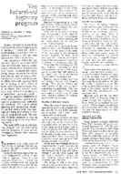 The FederalAid Highway Program