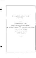 Interstate Commerce Commision Report of the Accident  Investigation Occuring on the PENNSYLVANIA RAILROAD COMPANY AND NEW YORK CHICAGO AND ST LOUIS RAILROAD COMPANY PLYMOUTH IND