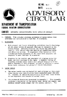 AC 362 Estimated Uncertificated Noise Levels of Aircraft