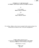 Estimation of 18kip equivalent on primary and interstate road systems in Virginia