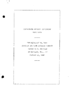 Interstate Commerce Commision Report of the Accident  Investigation Occuring on the SEABOARD AIR LINE RAILWAY BAY LAKE FL