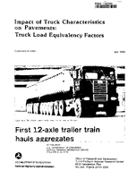 Impact of Truck Characteristics on Pavements Truck Load Equivalency Factors