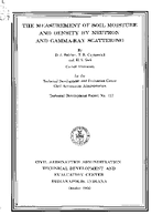 The Measurement of Soil Moisture and Density by Neutron and GammaRay Scattering