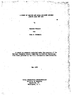 A Study of Serious and Fatal Accident Records during 1939 and 1940