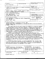 A Report on the Users Manual for Diamond Interchange SignalizationPASSER III