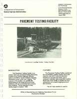 Pavement Testing Facility Fact Sheet