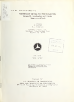 Paratransit Vehicle Test and Evaluation Volume 2 Acceleration and Interior Measurement Tests
