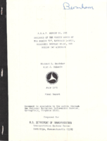 Analysis of the Vortex Wakes of the Boeing 727 Lockheed L1011 McDonnell Douglas DC10 and Boeing 747 Aircraft