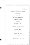 Interstate Commerce Commision Report of the Accident  Investigation Occuring on the MISSOURI PACIFIC RAILROAD BUCYRUS KS