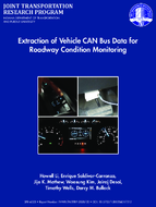 Extraction of Vehicle CAN Bus Data for Roadway Condition Monitoring