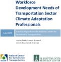 Workforce Development Needs of Transportation Sector Climate Adaptation Professionals