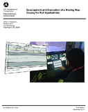 Development and Evaluation of a Moving Map Display for Rail Applications