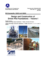 Design and Construction of Driven Pile Foundations  Volume I