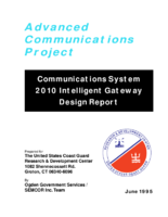 Functional Design for US Coast Guard Intelligent Communications Gateway