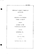 Interstate Commerce Commision Report of the Accident  Investigation Occuring on the PENNSYLVANIA RAILROAD LAWSONHAM PA