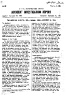 Investigation of Aircraft Accident PAN AMERICAN AIRWAYS HAVANA CUBA 19481209