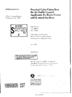 Practical Color Vision Tests for Air Traffic Control Applicants En Route Center and Terminal Facilities