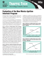 Evaluation of the New Mexico Ignition Interlock Program Traffic Tech