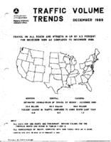 Traffic Volume Trends December 1989