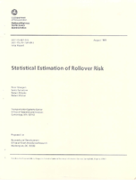Statistical Estimation of Rollover Risk
