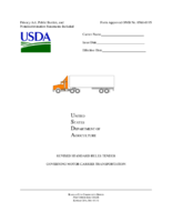 Revised Standard Rules Tender Governing Motor Carrier Transportation