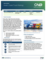 Project Summary Heath Creek Truck Parking