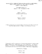 An analysis of ultimate performance measures to determine total project impact of the Fairfax Alcohol Safety Action Project  progress report 3 January 1 1974December 31 1974