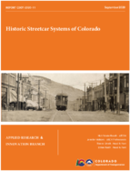 Historic Streetcar Systems of Colorado