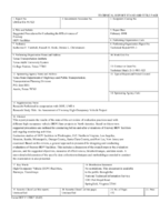 Suggested Procedures for Evaluating the Effectiveness of Freeway HOV Facilities