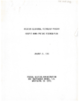 Aviation Behavioral Technology Program Cockpit Human Factors Research Plan