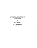 An Analysis of the Efficiency and Effectiveness of Selected Rural Transit Systems in the State of North Dakota