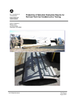 Probability of detection evaluation results for railroad tank car nondestructive testing  final report