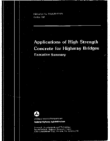 Application of High Strength Concrete for Highway Bridges Executive Summary