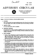 AC 0044M Status of Federal Aviation Regulations
