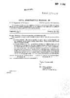 CAM 40 Supplement No 5  Revisions To CAM 40 Dated April 1954