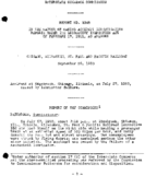 Interstate Commerce Commision Report of the Accident  Investigation Occuring on the CHICAGO MILWAUKEE ST PAUL AND PACIFIC RAILROAD EDGEBROOK CHICAGO IL