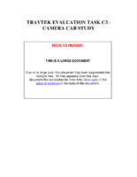 Travtek Evaluation Task C3 Camera Car Study