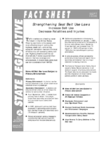 Strengthening Seat Belt Use Laws